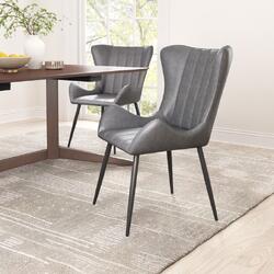 Zuo Modern Contemporary Inc Alejandro Dining Chair (Set of 2) Vintage Black