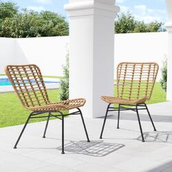 Zuo Modern Contemporary Inc Lorena Dining Chair (Set of 2) Natural