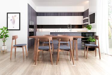 Zuo Modern Contemporary Inc Newman Dining Chair (Set of 2) Walnut & Gray