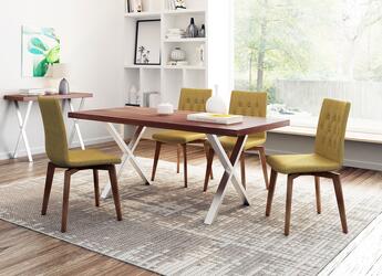 Zuo Modern Contemporary Inc Orebro Dining Chair (Set of 2) Pea Green