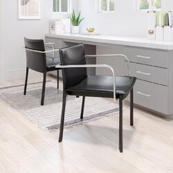 Zuo Modern Contemporary Inc Gekko Conference Chair (Set of 2) Black
