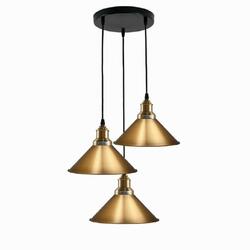 Relicelectrical Inc 3 Head Cone Pendant