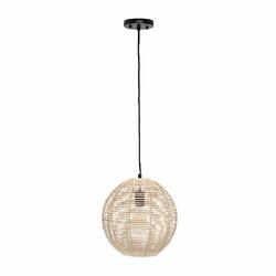 All the Rages, Inc. Lalia Home Ball Shaped Rattan Pendant