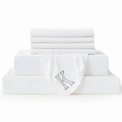 KRT Investments LLC dba Bambusa Sheets White Bambusa 7-Piece Sheet Set