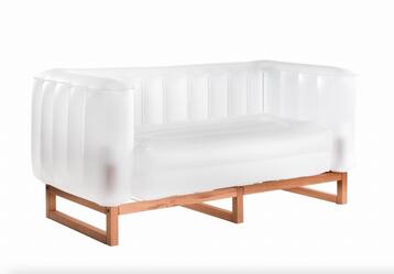 Mojow Design YOMI SOFA EKO WITH LIGHTING WOOD Frame