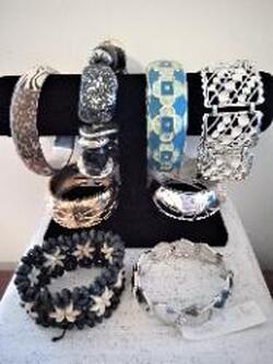 Variety Big Bracelet Bundle of 8