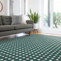 Selections by Chaumont Ltd. DBA SBC Interior Decor Gemstone' Geometric Non-Slip Indoor/Outdoor Rug